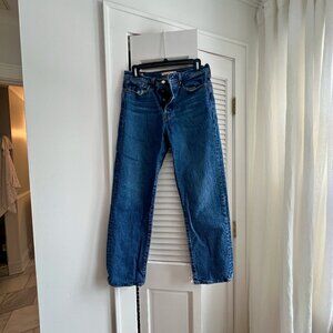 Levi's Wedgie Straight Jeans Size 29 28 inch inseam